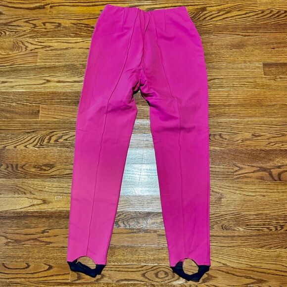 Bogner Hot Pink Stirrup Ski Pants. Size 8. - Picture 3 of 8